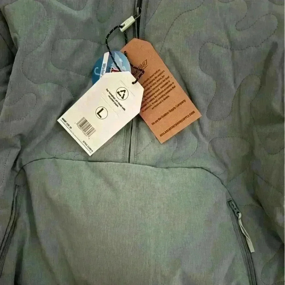 AVALANCHE half zip waterproof women pullover size L in green - Picture 4 of 4